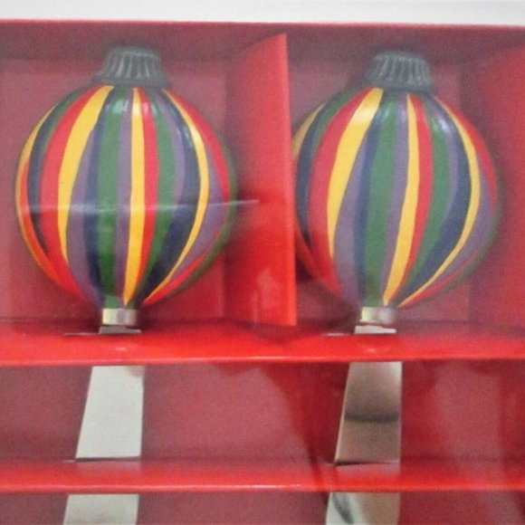 🎁Christmas Ornament Spreader Set of 4 by Mainstreet Collection - Picture 3 of 9